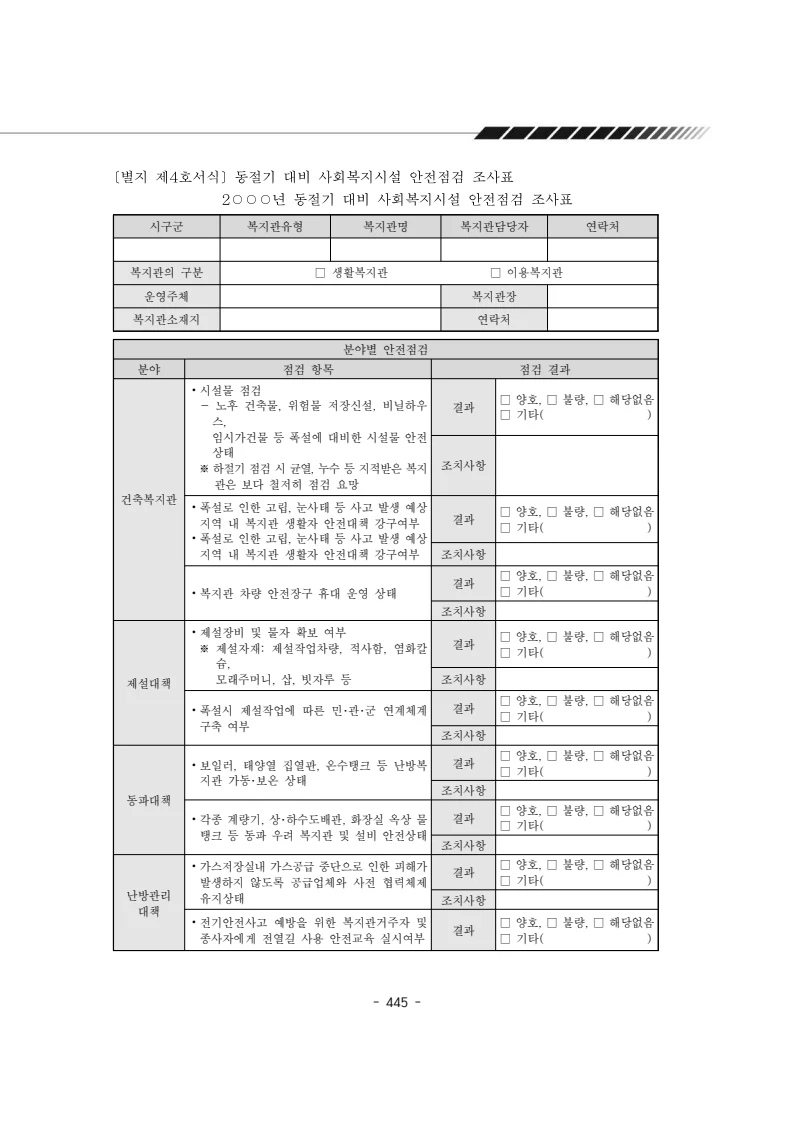 2024년 에덴장애인종합복지관 운영규정집 446페이지