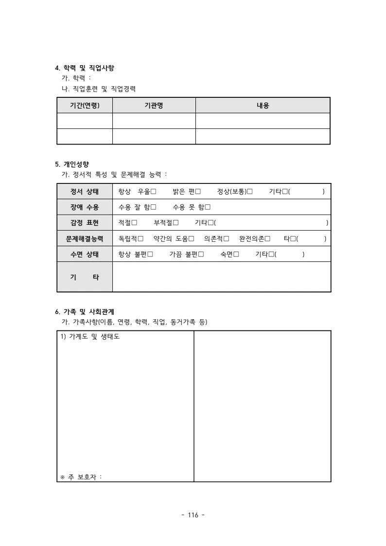 2025 에덴장애인종합복지관 운영 및 사업 지침 120페이지