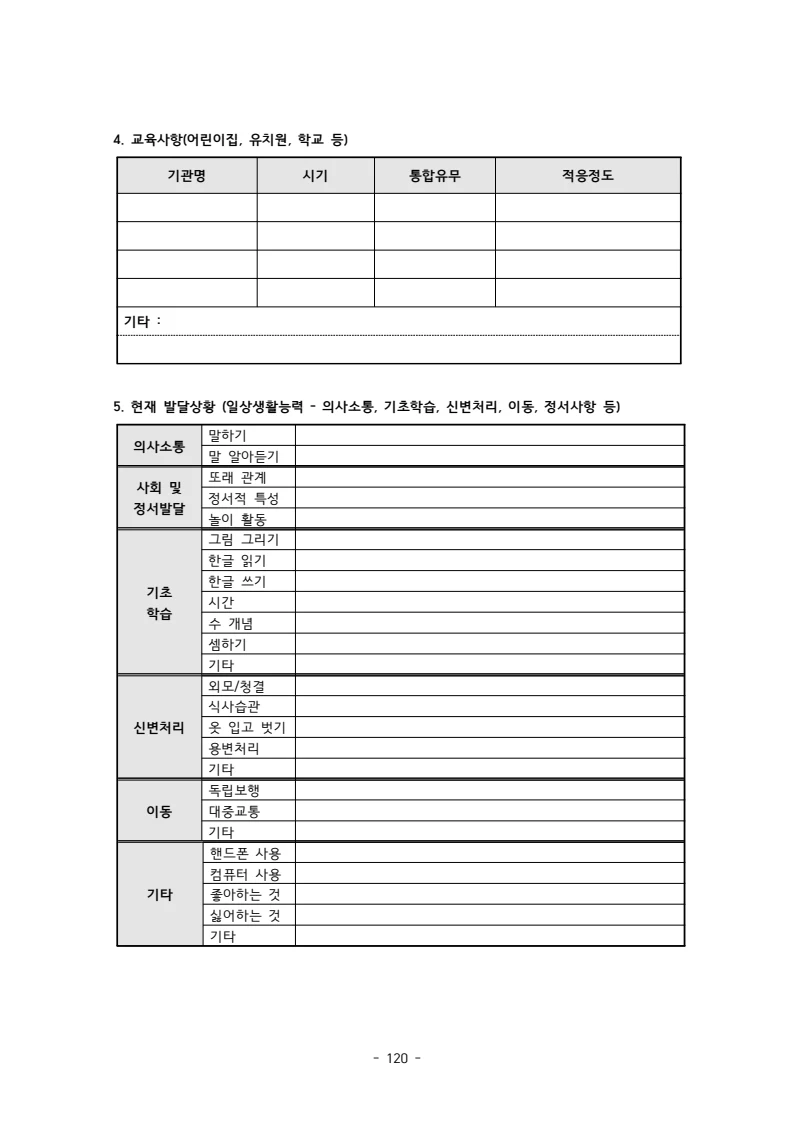 2025 에덴장애인종합복지관 운영 및 사업 지침 124페이지