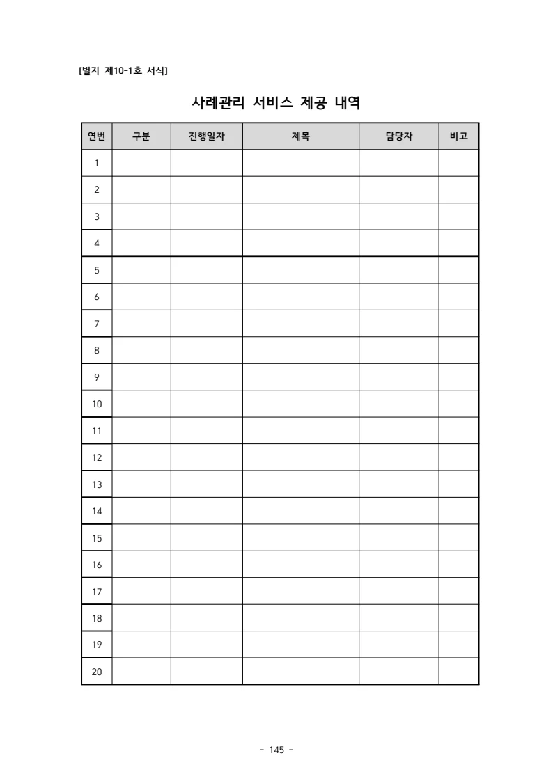 2025 에덴장애인종합복지관 운영 및 사업 지침 149페이지