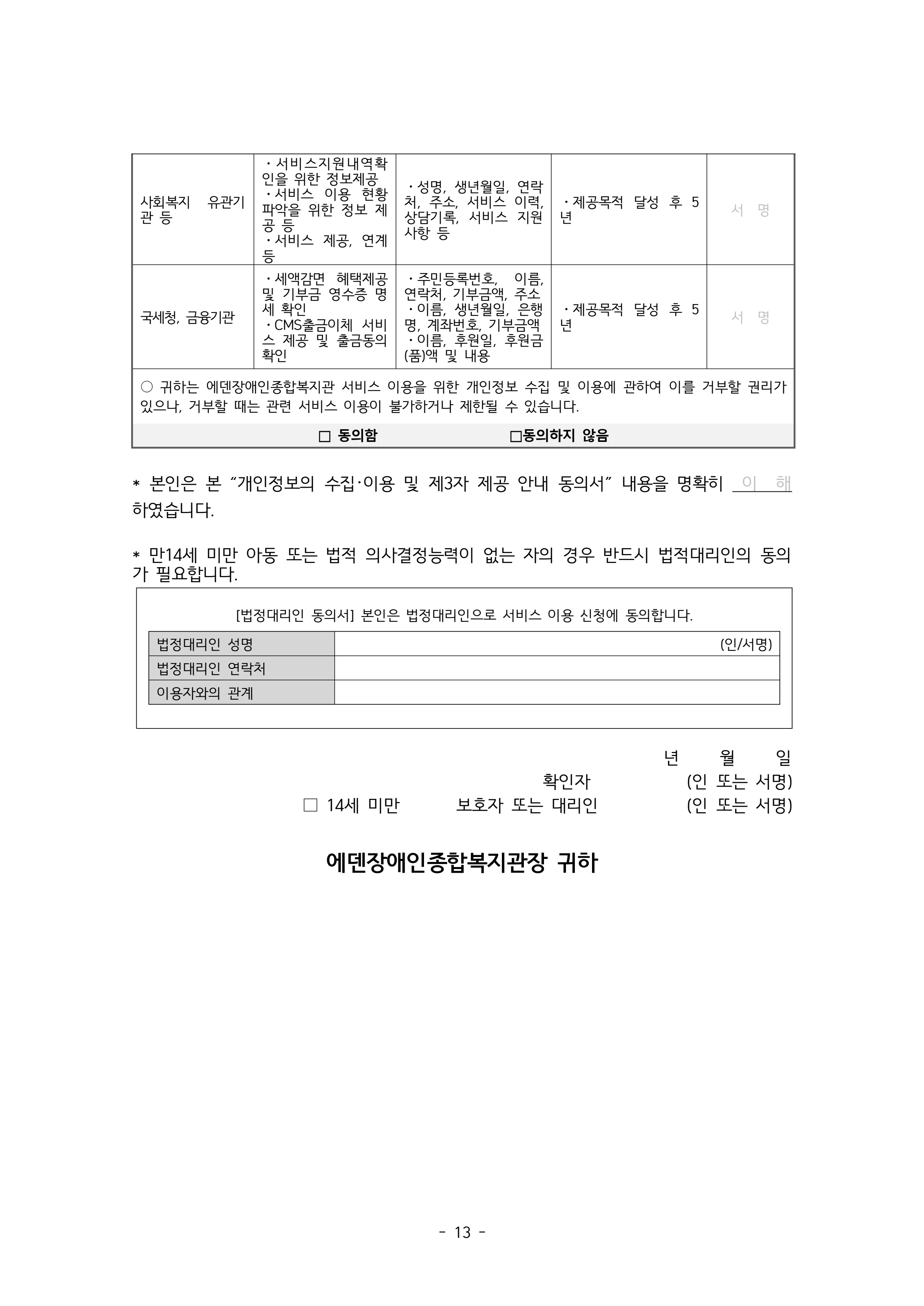 2025 에덴장애인종합복지관 운영 및 사업 지침 17페이지
