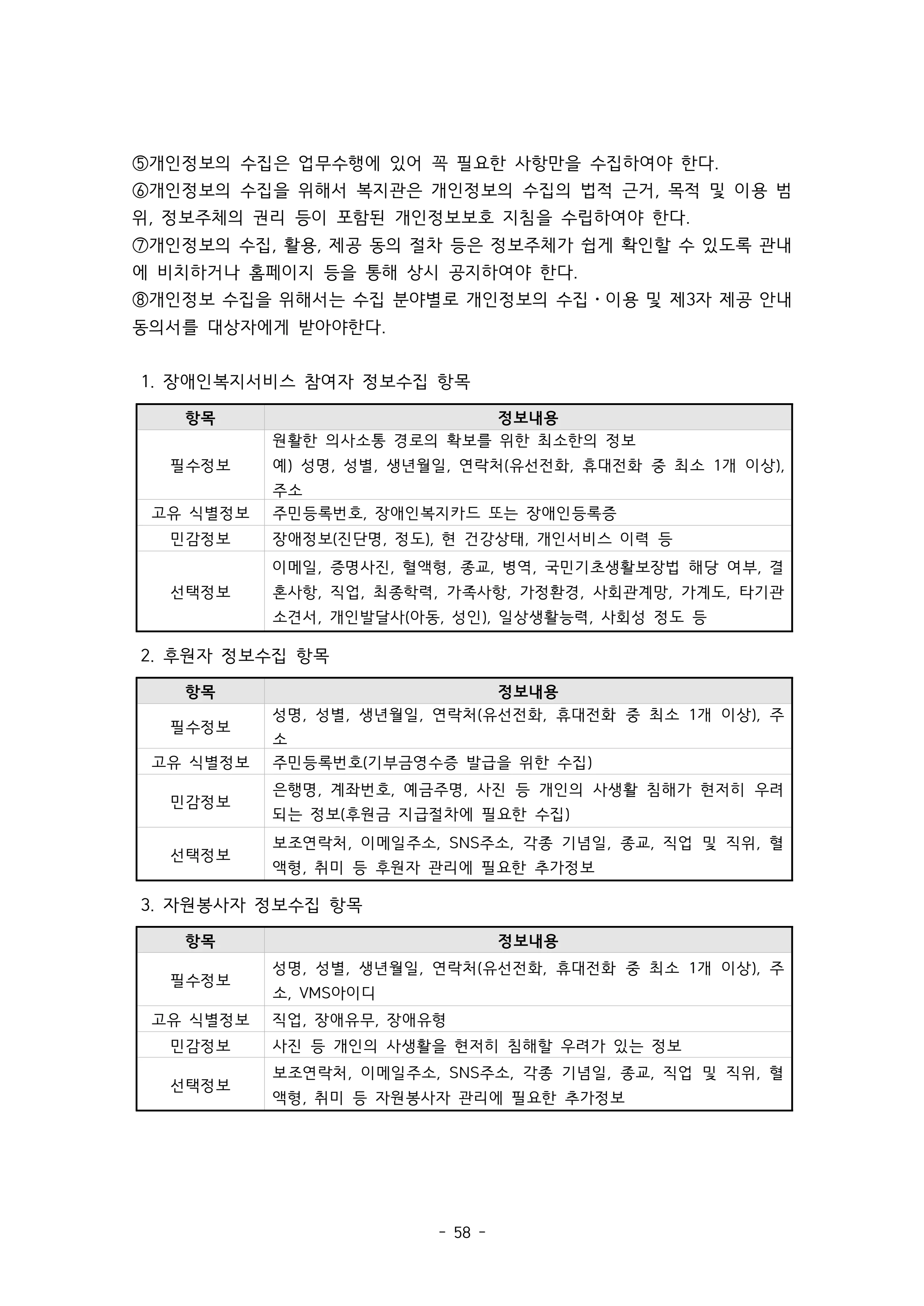 2025 에덴장애인종합복지관 운영 및 사업 지침 62페이지