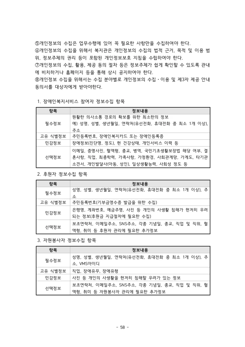 2025 에덴장애인종합복지관 운영 및 사업 지침 62페이지