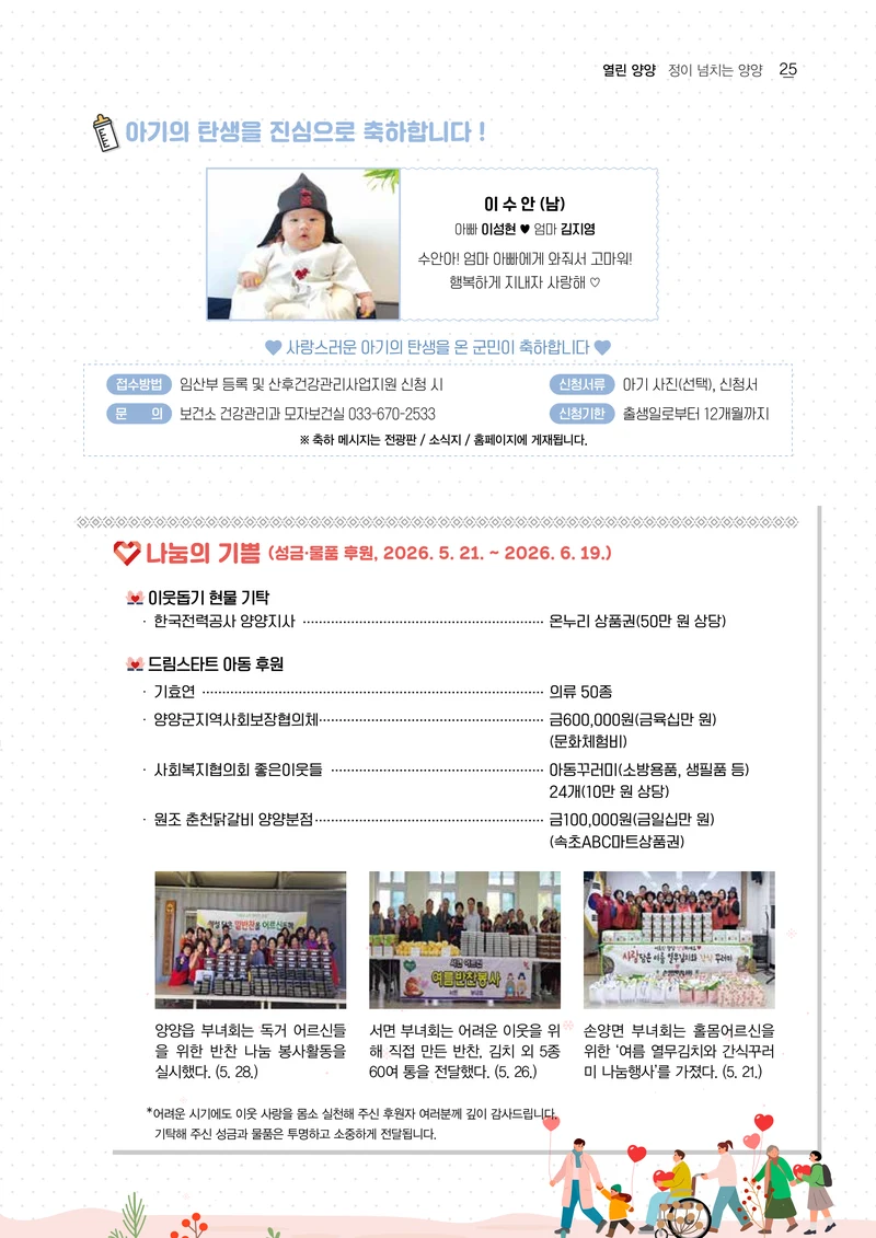 「양양소식」2026년 7월호 25페이지