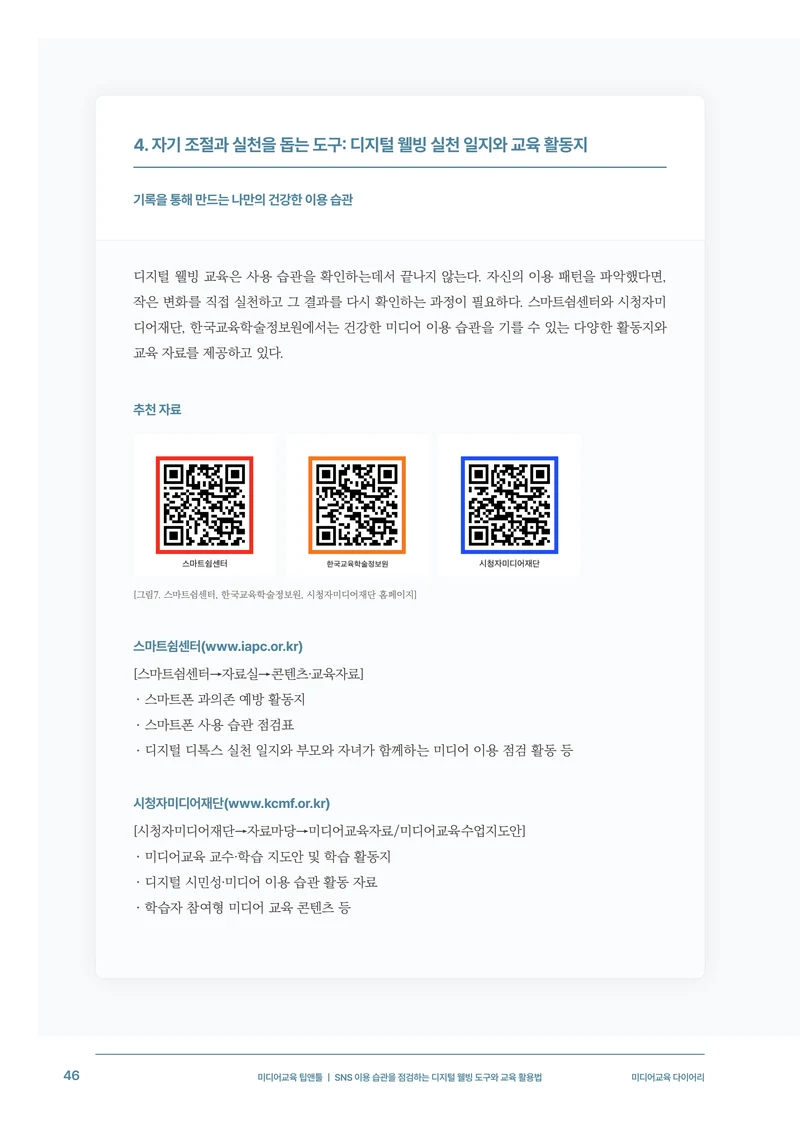 31-5 SNS 이용 습관을 점검하는 디지털 웰빙 도구와 교육 활용법 9페이지
