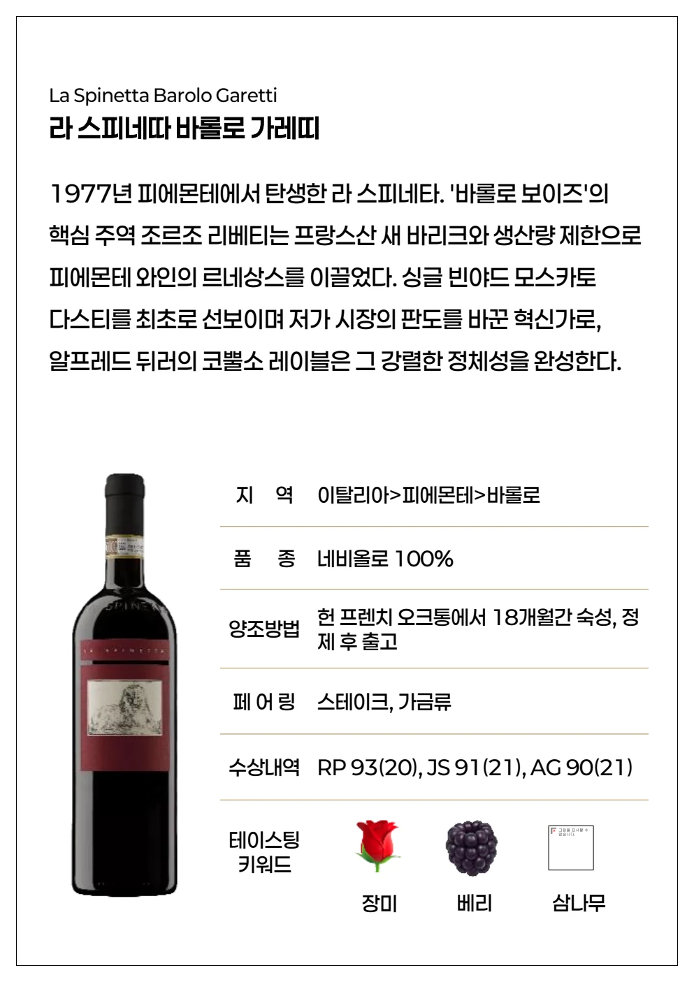 동원와인 와인시음회 상품카드 14페이지