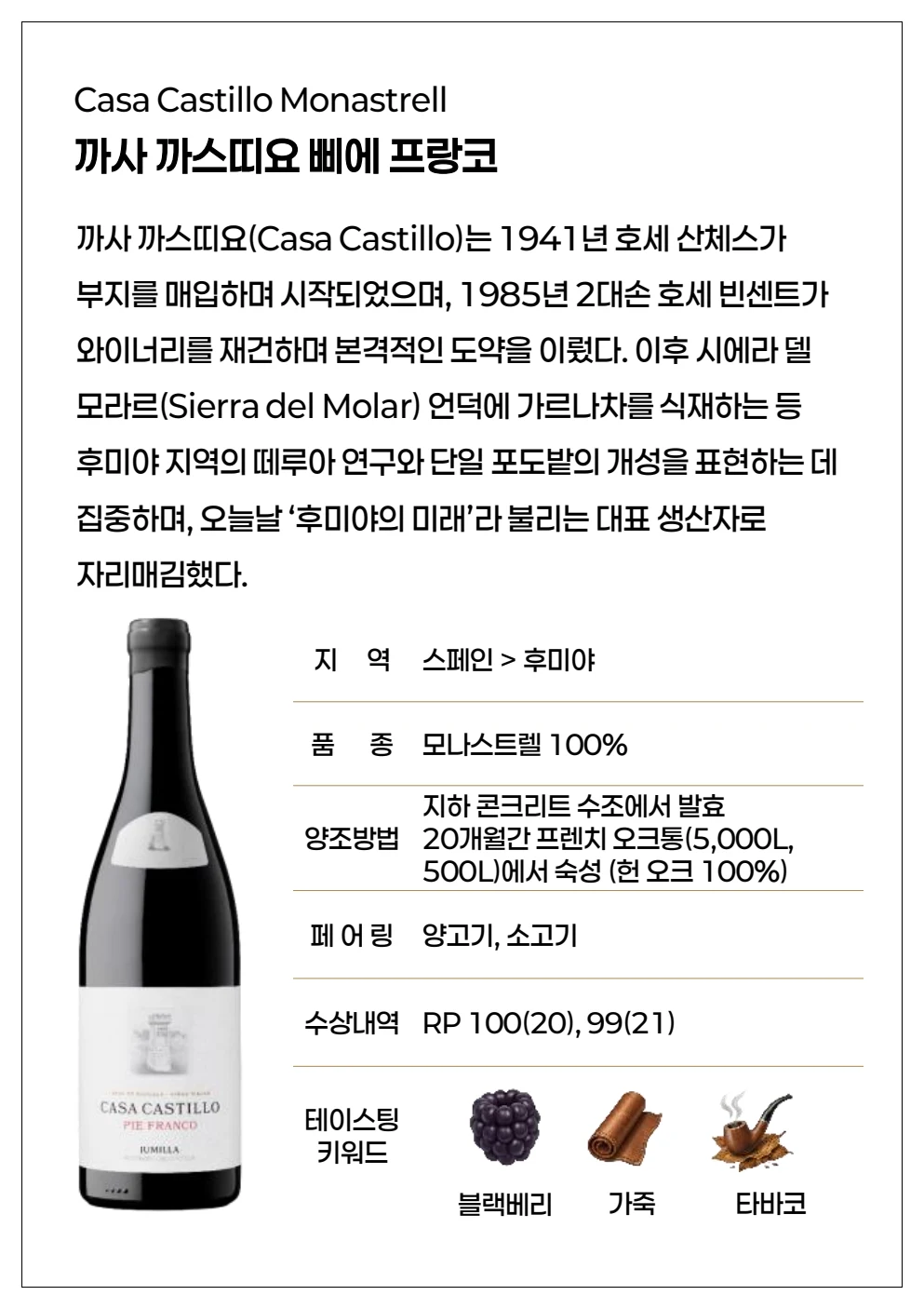 동원와인 와인시음회 상품카드 22페이지