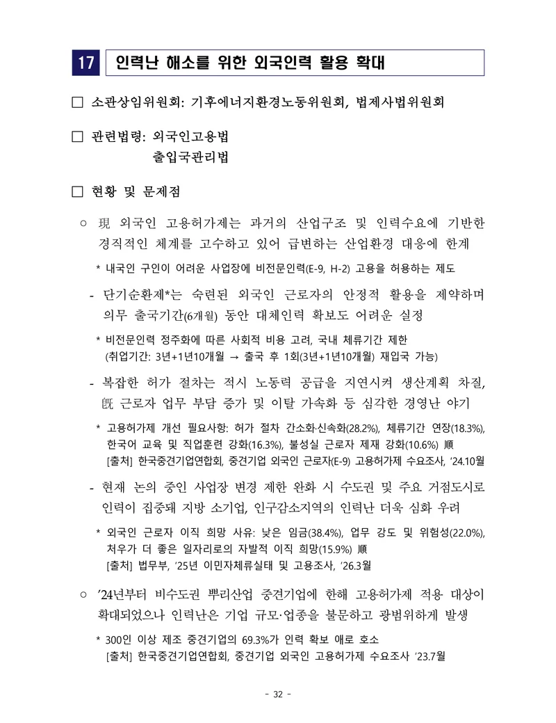 제22대 후반기 국회에 드리는 중견기업계 정책제언 49페이지