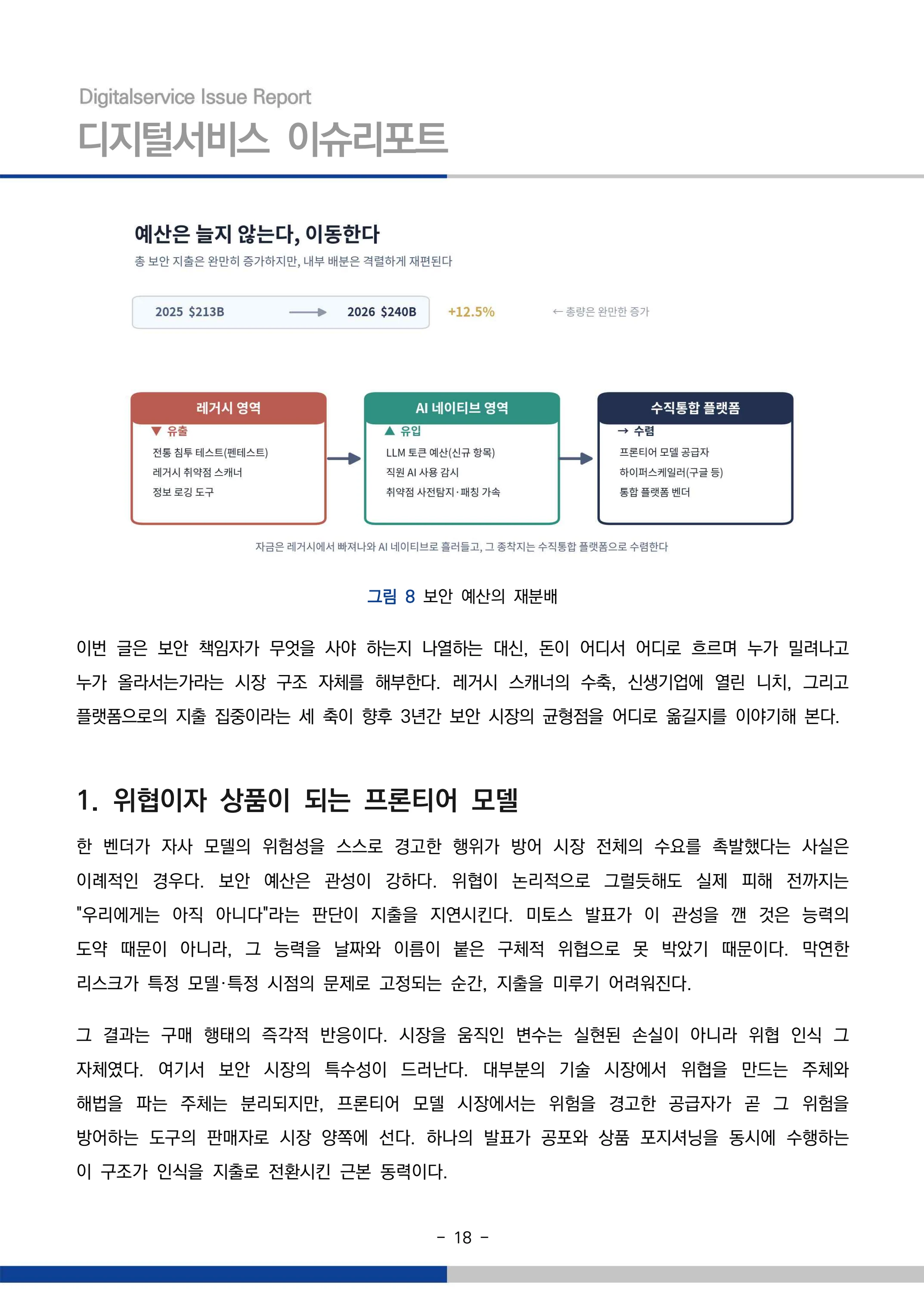 디지털서비스 이슈리포트 2026-09호: AI 에이전트 시대, 서비스의 접점이 바뀐다 18페이지