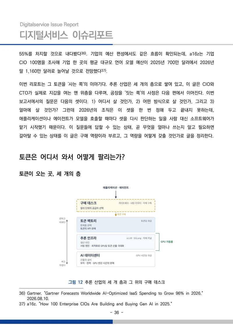 디지털서비스 이슈리포트 2026-09호: AI 에이전트 시대, 서비스의 접점이 바뀐다 36페이지