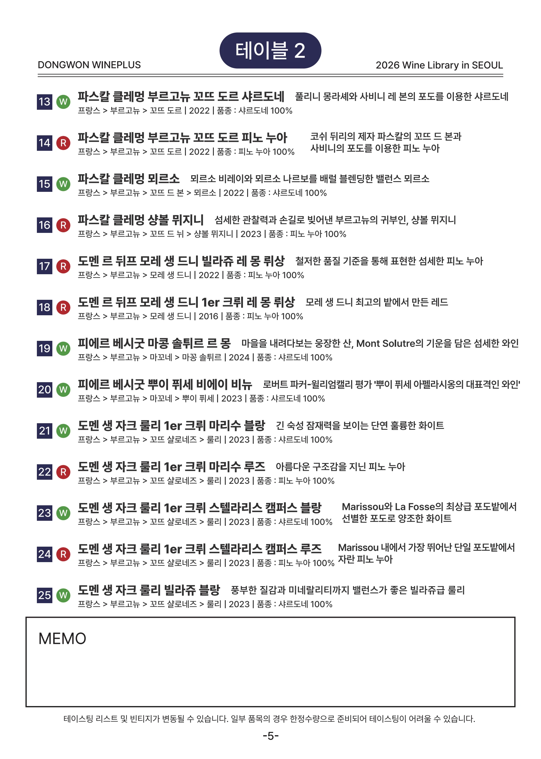 2026 Wine Library - 그랜드 테이스팅 in SEOUL 5페이지