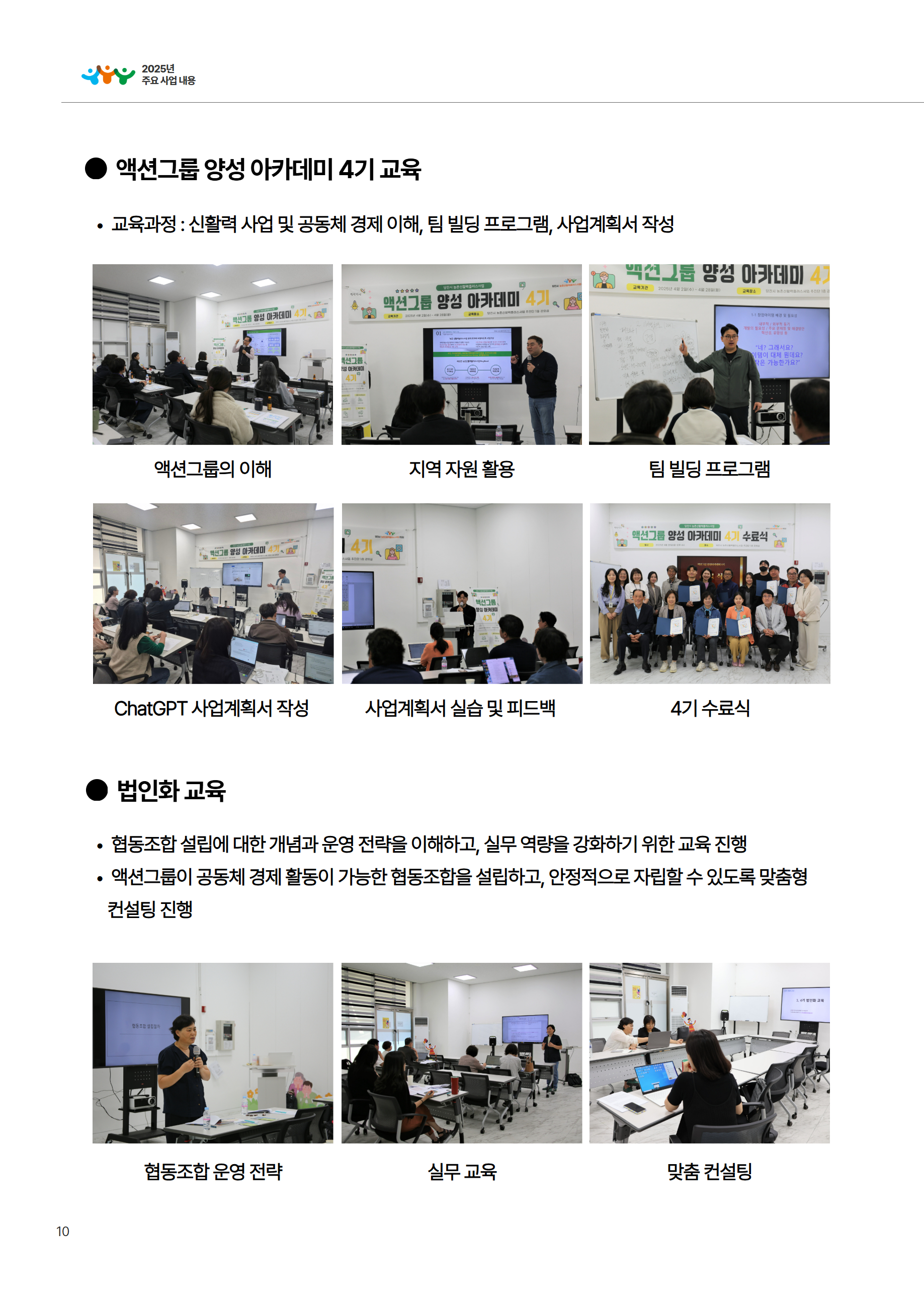 2025년 당진시농촌신활력플러스사업 활동백서 13페이지
